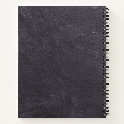 Mam's recepten gemaakt met liefdesalkbord notitieboek (Achterkant)