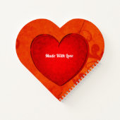 Mam's Recipes Heart Spiral Notitieboek (Achterkant)