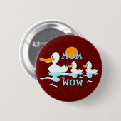 Mam's reflectie ronde button 5,7 cm (Voorkant /achterkant)