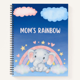 Mam's regenboog een dagboek voor je regenboog Baby Notitieboek