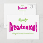 Mam's restaurant briefkaart (Voorkant / Achterkant)