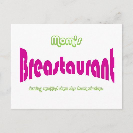 Mam's restaurant briefkaart (Voorkant)