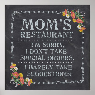 Mam's restaurant poster
