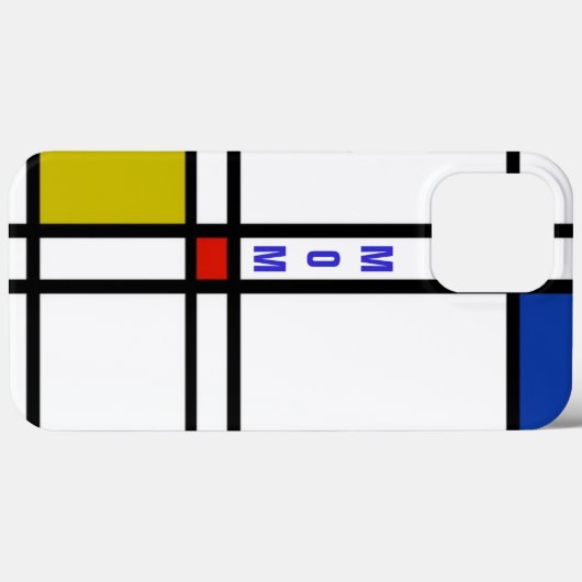 Mam's RETRO Design PHONE CASE (Achterkant (horizontaal))