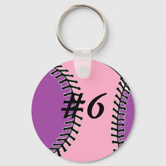 Mam's Softball Sleutelhanger (Voorkant)