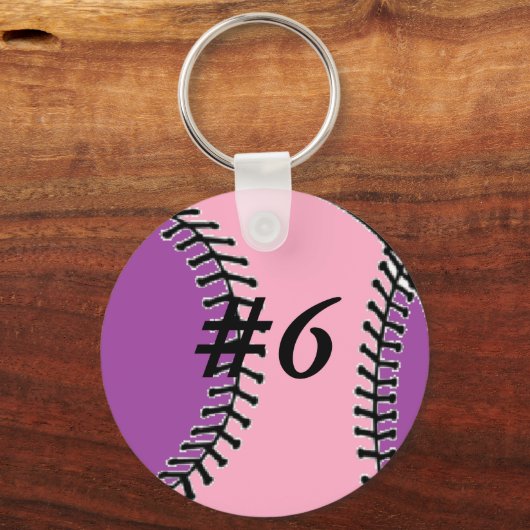 Mam's Softball Sleutelhanger (Voorkant)