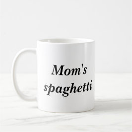 Mam's spaghetti koffiemok