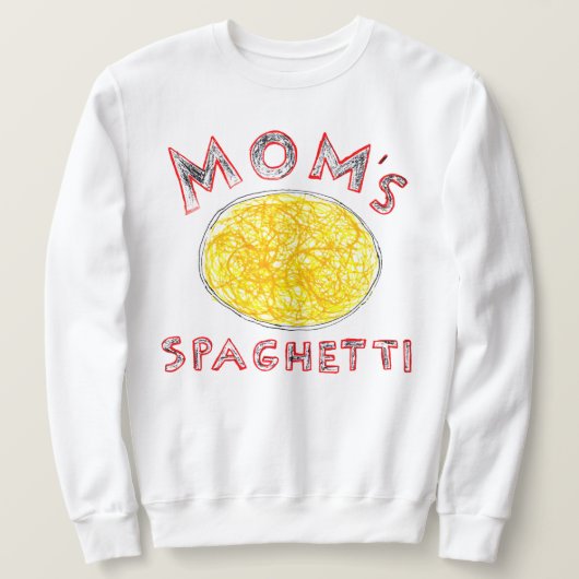 Mam's Spaghetti Trui (Design voorkant)