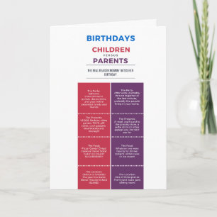 Mam's Truthful Birthday Card Kaart