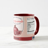 Mam's World Class Pomegranate Love Jam Mok (Voorkant rechts)