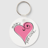 Mam's zijn Love Sleutelhanger (Voorkant)