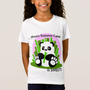 Mam's zomerkamp Panda T-shirt