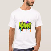 "MAMY text design for t-shirt, bold bubble letters T-shirt (Voorkant)