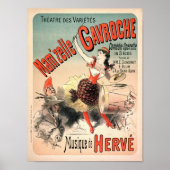 Mamzelle Gavroche  Adverteren Poster (Voorkant)