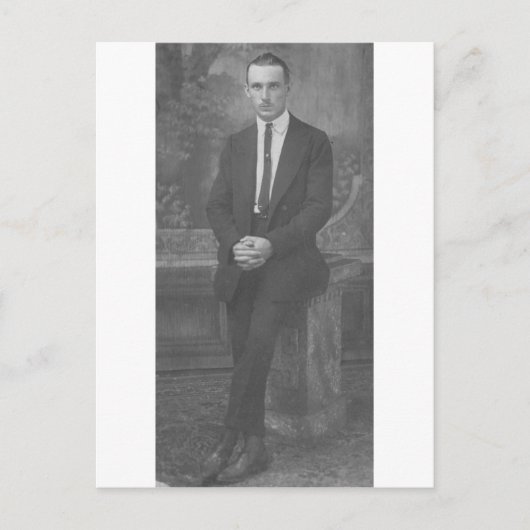 man 1920 briefkaart (Voorkant)