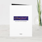 Man 1920s - Leidt de vijfde verjaardag van Booze Kaart (Achterkant)