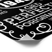 Man 1946: Myth Legend 75th Birthday Poster (Hoek)