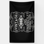  Man 1955: Myth Legend 66th Birthday Spandoek (Verticaal)