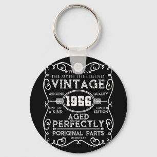 Man 1956: Myth Legend 65th Birthday Sleutelhanger