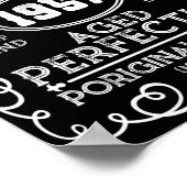 Man 1957: Myth Legend 64th Birthday Poster (Hoek)