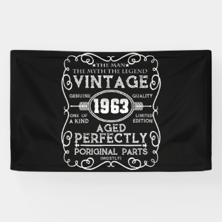  Man 1963: Myth Legend 58th Birthday Spandoek