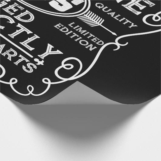  Man 1965: Myth Legend 56th Birthday Cadeaupapier (Hoek)