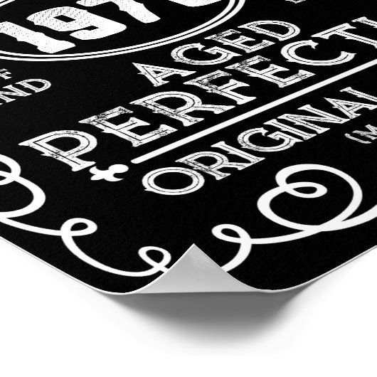  Man 1976: Myth Legend 45th Birthday Poster (Hoek)