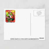 MAN 2, DANKZIJ EEN AFRIKAANSE BEAT BRIEFKAART (Achterkant)