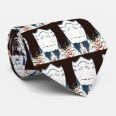 Man 2 van twee gezichten, stropdas (Opgerold)