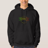 Man 4 juli Amerikaanse vlag booys patriottic Vierd Hoodie (Voorkant)