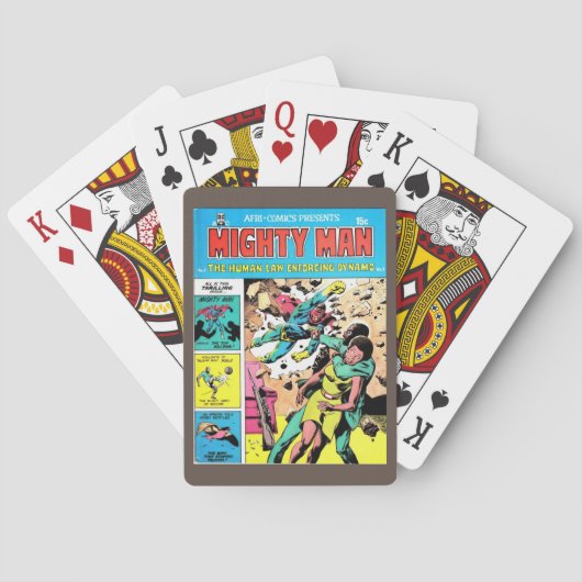 MAN 4 POKERKAARTEN (Achterkant)