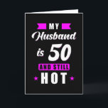 Man 50 verjaardagscadeau kaart<br><div class="desc">Man 50ste verjaardag cadeau</div>