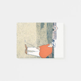 Man aan het golfen door Edward Penfield. Post-it® Notes