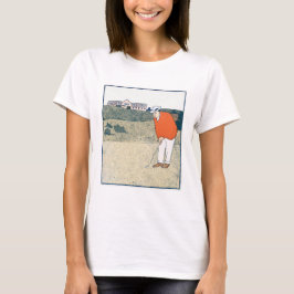 Man aan het golfen door Edward Penfield. T-shirt
