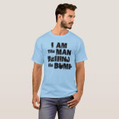 Man achter de pomp t-shirt (Voorkant volledig)