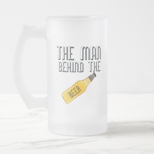 Man achter het biertje - Mijn vader Mok (Links)
