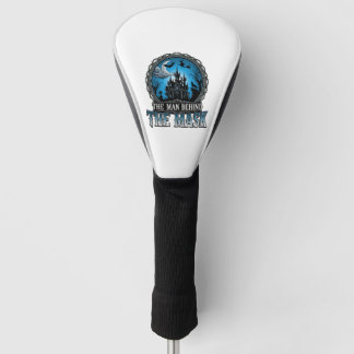 Man Achter Masker Halloween Spokenhuis Heks_1 Golfheadcover