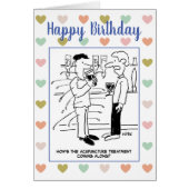 Man Acupunctie ondergaan in de Pub (Voorkant)