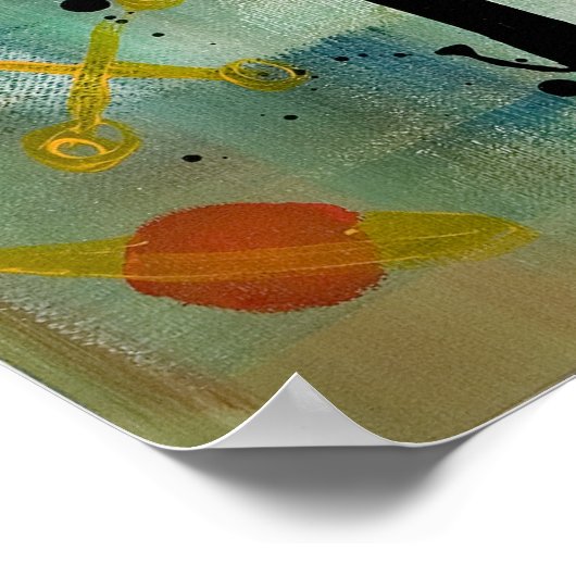 Man (Afdrukken) Poster (Hoek)