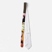 Man afspeeltrompet stropdas (Achterkant)