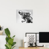 Man afspelen Football 3 Poster (Thuiskantoor)