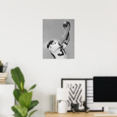 Man afspelen Football Poster (Thuiskantoor)