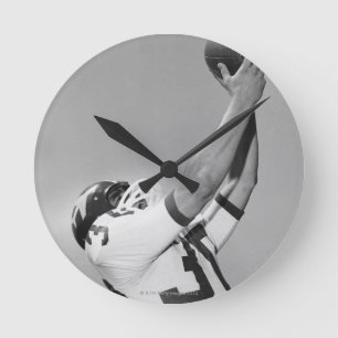 Man afspelen Football Ronde Klok
