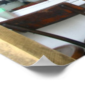 Man alleen eten poster (Hoek)