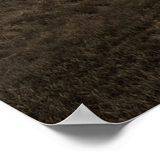 Man alleen lopen poster (Hoek)