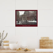 Man alleen, New York City Poster Print (Keuken)