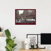 Man alleen, New York City Poster Print (Thuiskantoor)
