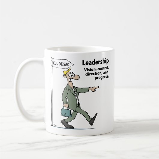 Man als CEO Koffiemok (Links)