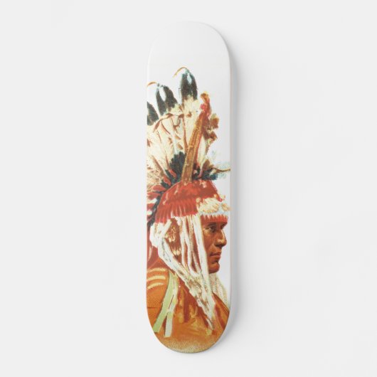 Man and Chief Persoonlijk Skateboard (Voorkant)