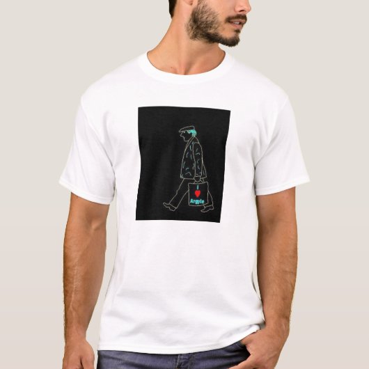 Man Argyle T-shirt (Voorkant)